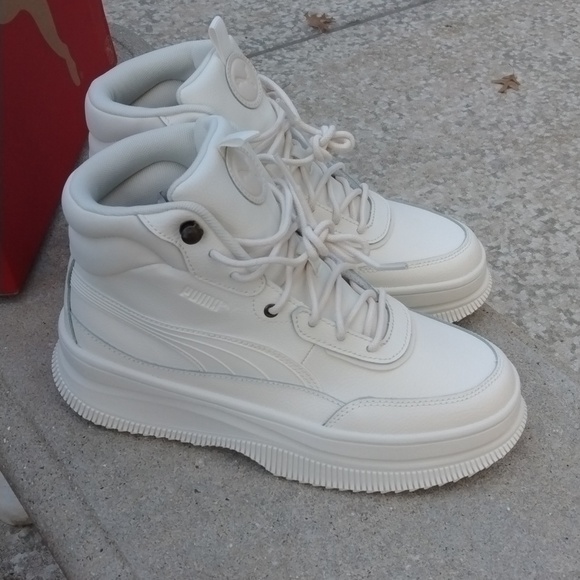 NWT Puma Mayra Frosted Ivory size 9 - Picture 8 of 10